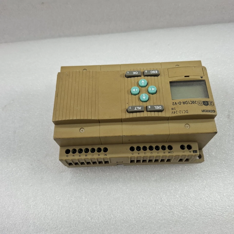 OMRON ZEN-20C1DR-D-V2 PROGRAMMABLE RELAY DC12-24V